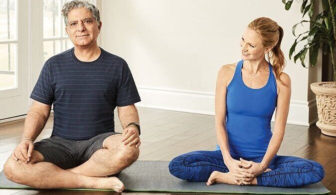 deepak chopra and sarah-platt finger