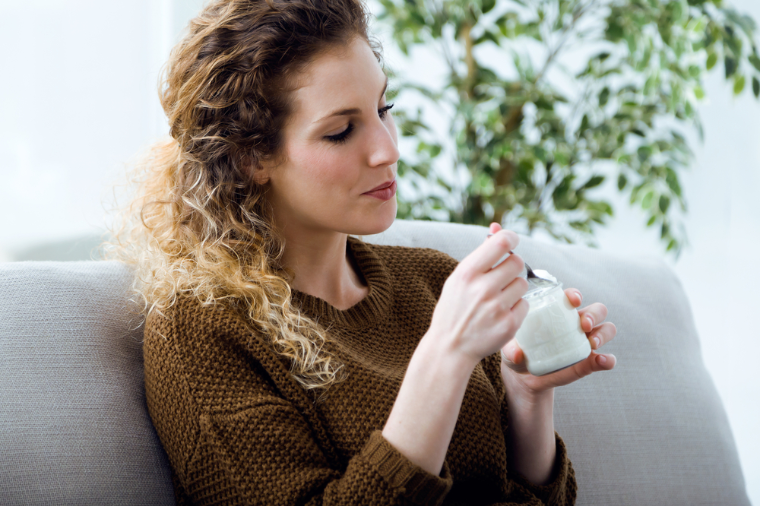 woman dealing with emotional eating at difficult times